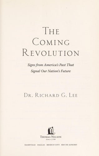 The coming revolution
