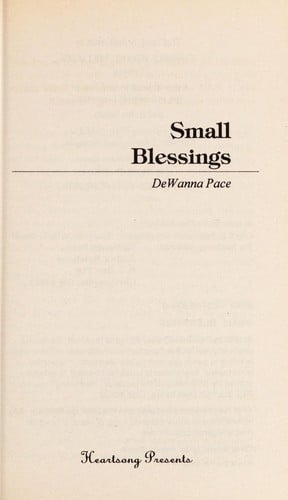 Small blessings