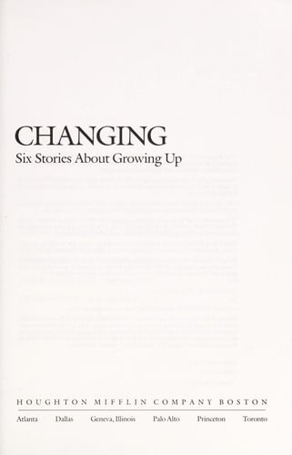 Changing