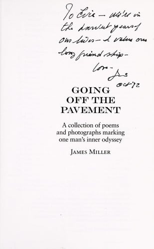 Going off the pavement