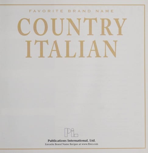 Country Italian