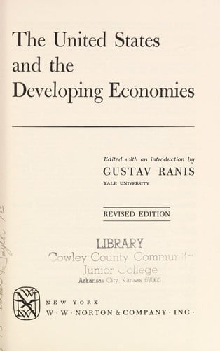 The United States and the developing economies