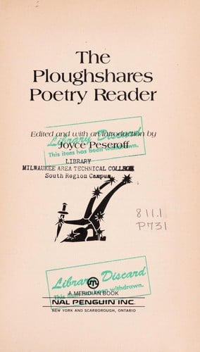 The Ploughshares poetry reader