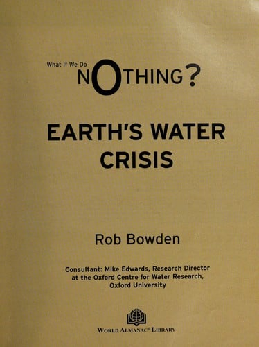 Earth's water crisis