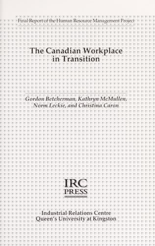 The Canadian workplace in transition