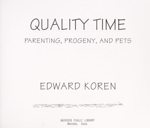 Quality time