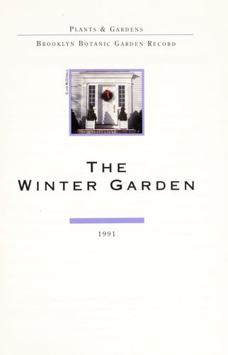 The winter garden