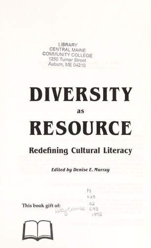 Diversity as resource