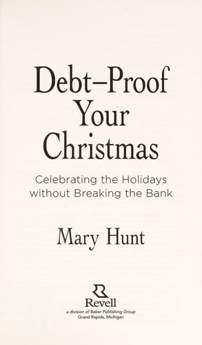 Debt-proof your Christmas