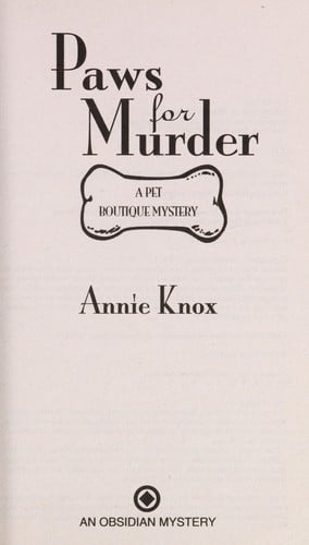 Paws for murder