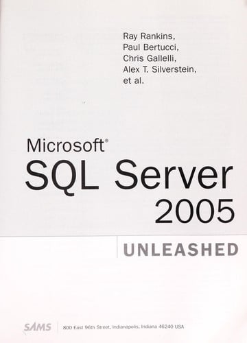 Microsoft SQL server 2005
