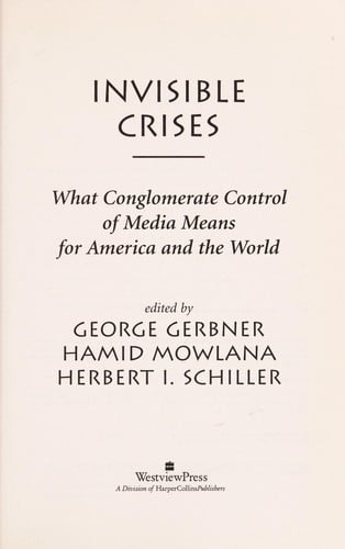 Invisible crises