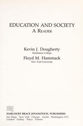 Education and society