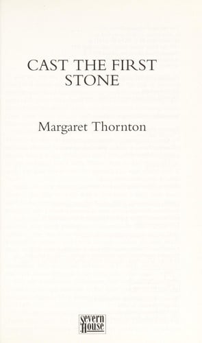 Cast the first stone