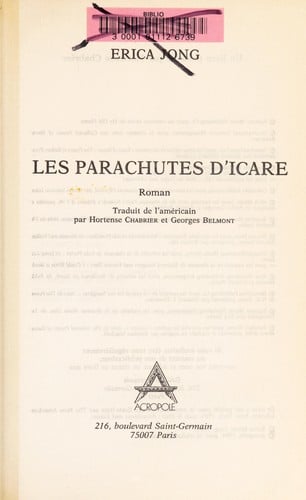 Les parachutes d'Icare