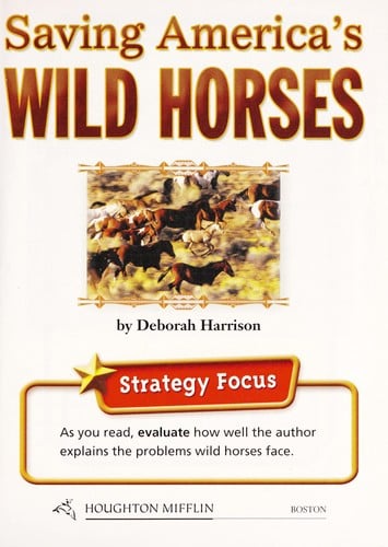 Saving america's wild horses, level 5 theme 5.3