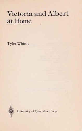 Victoria and Albert at home