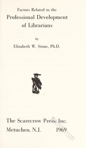 Factors related to the professional development of librarians