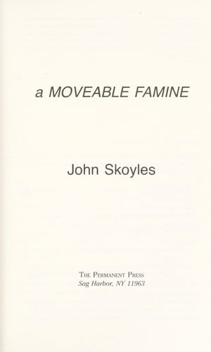 A moveable famine