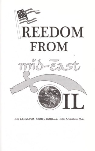 Freedom from mid-east oil