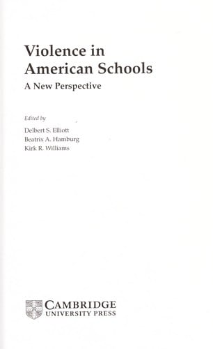 Violence in American schools