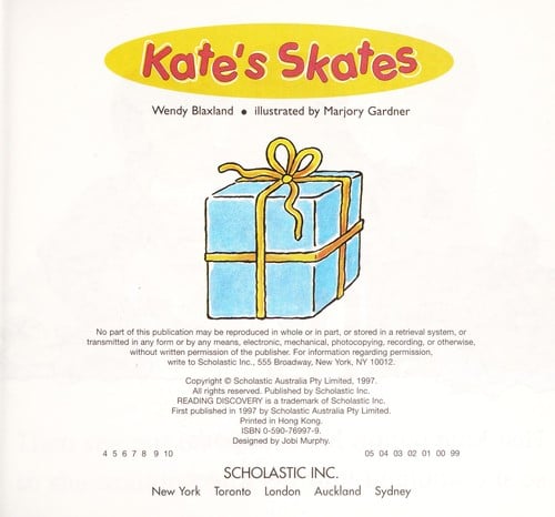 Kate's skates