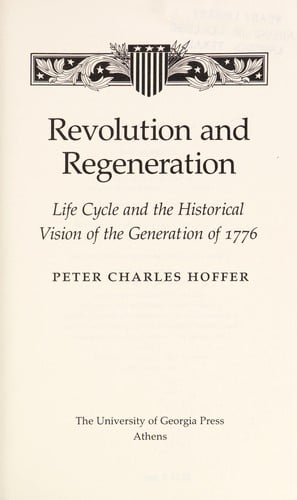 Revolution and regeneration