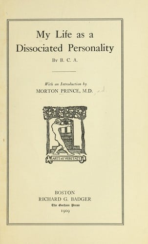 My life as a dissociated personality