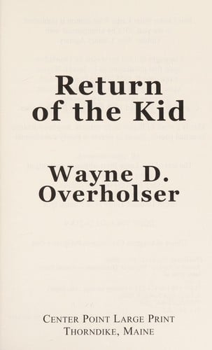Return of the kid
