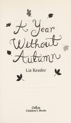 A year without Autumn