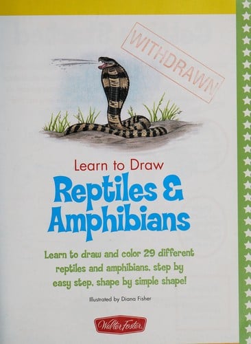 Draw and color reptiles & amphibians