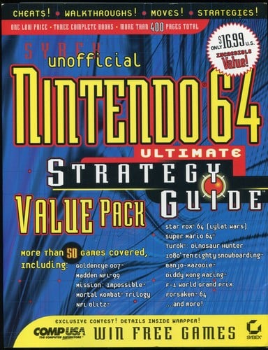 Unofficial Nintendo 64 Ultimate Strategy Guide, Value Pack