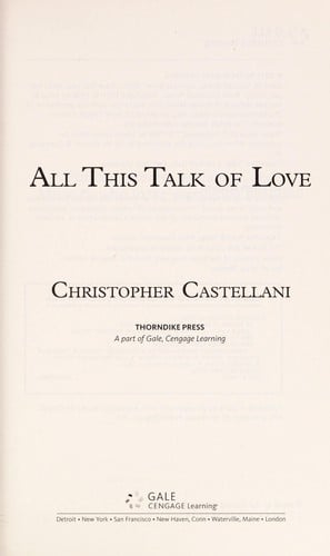 All this talk of love