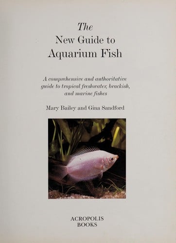 The new guide to aquarium fish
