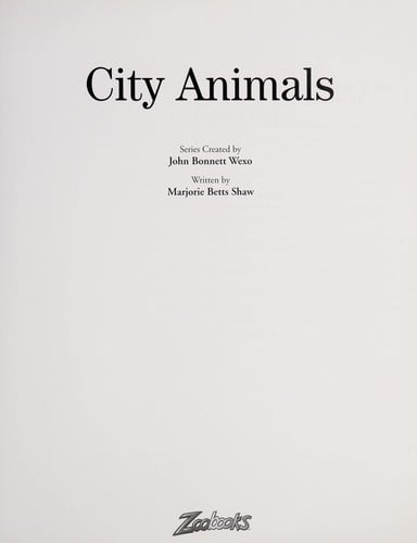 City animals