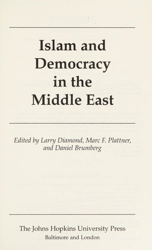 Islam and democracy in the Middle East
