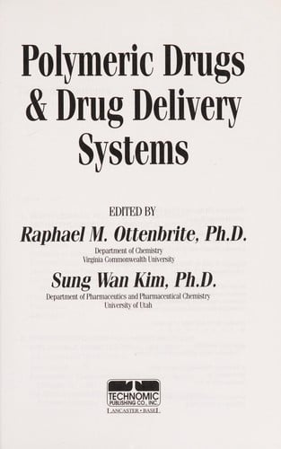 Polymeric drugs & drug delivery systems