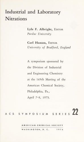 Industrial and laboratory nitrations