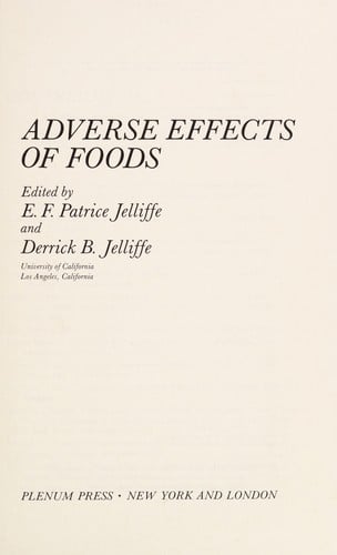 Adverse effects of foods