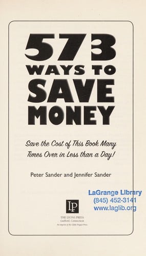 573 ways to save money