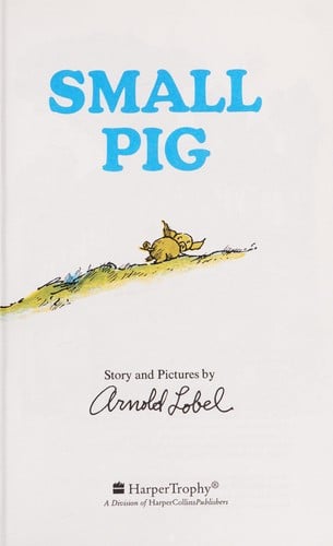 Adventures with Arnold Lobel (Mouse Tales / Small Pig / Uncle Elephant)