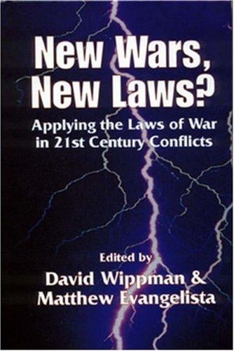 New wars, new laws?