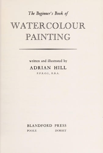 The beginner's book of watercolour painting
