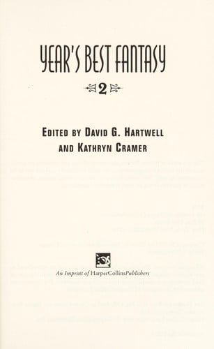 Year's best fantasy 2