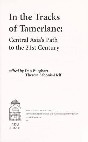 In the tracks of Tamerlane