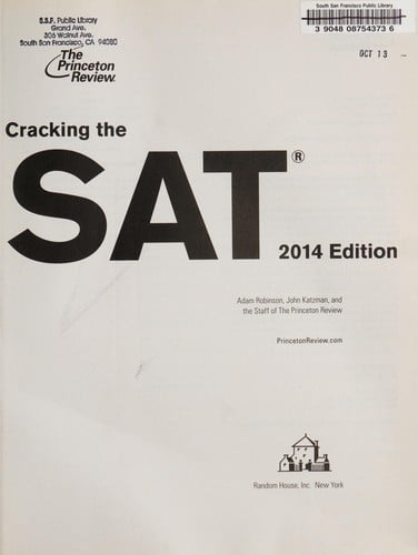 Cracking the SAT