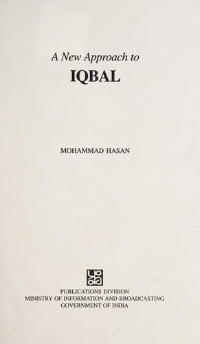 A new approach to Iqbal
