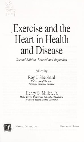 Exercise and the heart in health and disease