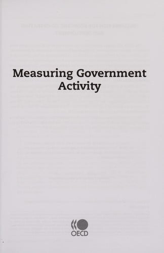 Measuring government activity