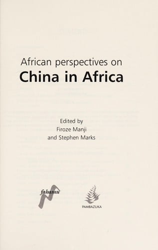 African perspectives on China in Africa